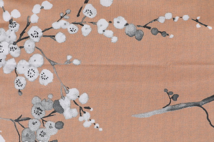 L'essentiel linge de maison Juego de funda de edredón Chicory - Orange Naranja y Blanco de 4 piezas